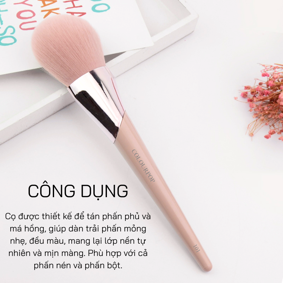 Cọ Phủ Phấn Mặt COLOURPOP Powder Brush C101
